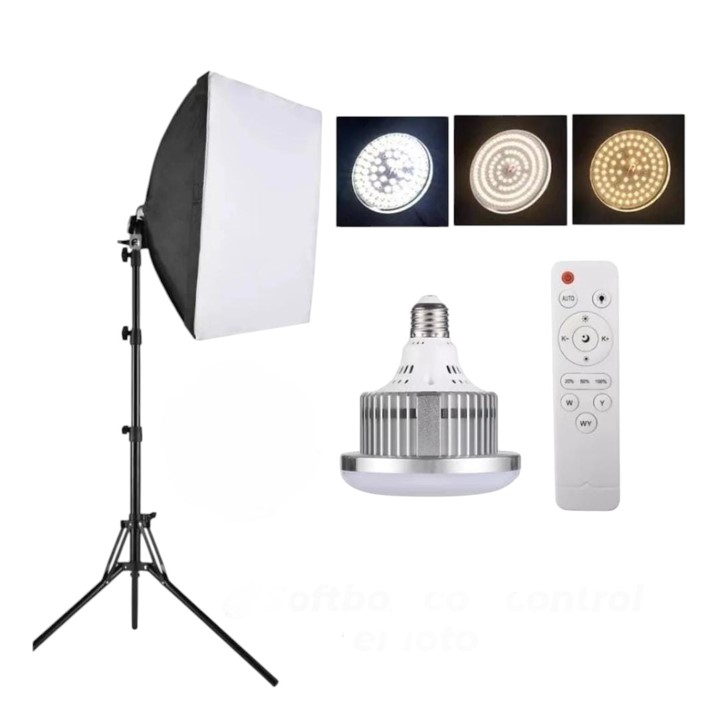 SOFTBOX 50X70cm CONTROL REMOTO