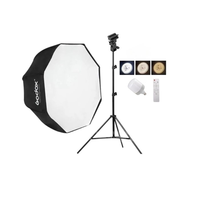 OCTABOX GODOX 120CM+SOP. FLASH
